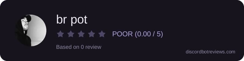 Rating banner for br pot
