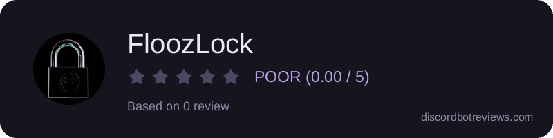 Rating widget preview for FloozLock