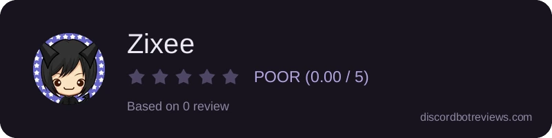 Rating banner for Zixee
