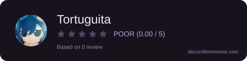 Rating widget preview for Tortuguita