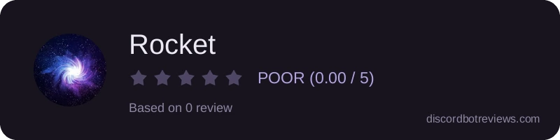 Rating banner for Rocket
