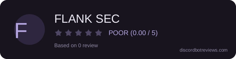 Rating widget preview for FLANK SEC