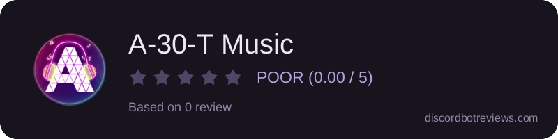 Rating widget preview for A-30-T Music