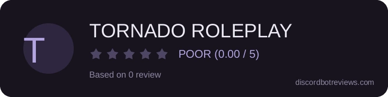 Rating banner for TORNADO ROLEPLAY