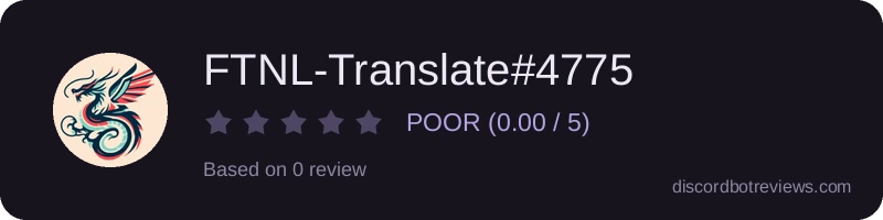 Rating widget preview for FTNL-Translate#4775