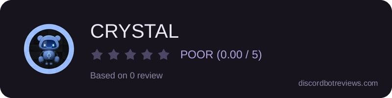 Rating banner for CRYSTAL