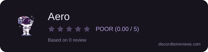 Rating widget preview for Aero