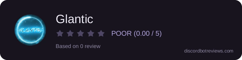 Rating banner for Glantic