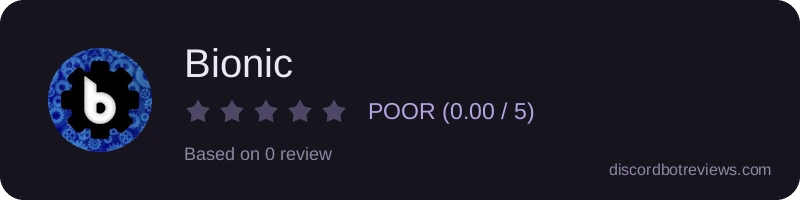 Rating banner for Bionic