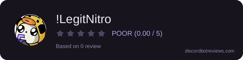 Rating widget preview for !LegitNitro