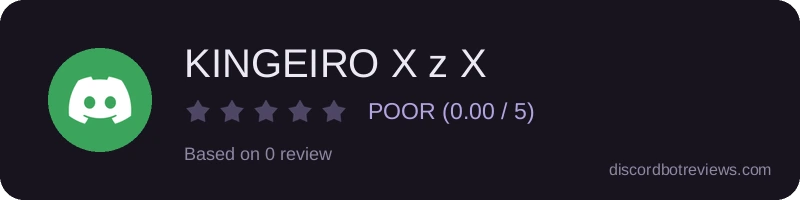 Rating banner for KINGEIRO X z X
