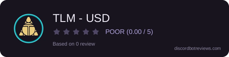 Rating widget preview for TLM - USD