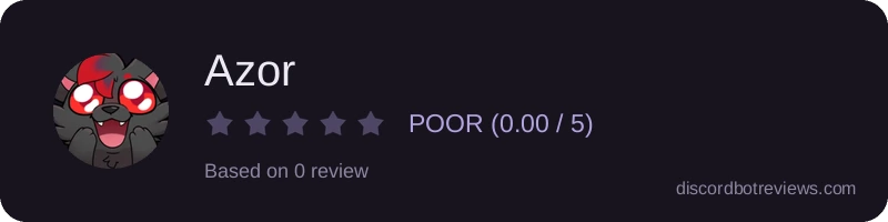 Rating widget preview for Azor