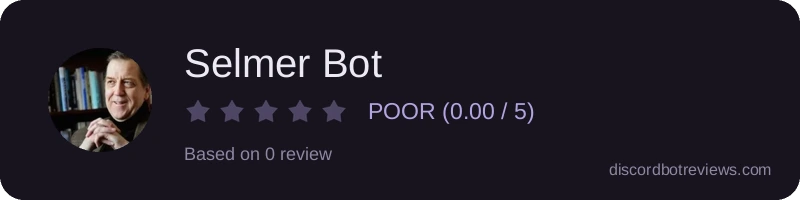 Rating widget preview for Selmer Bot