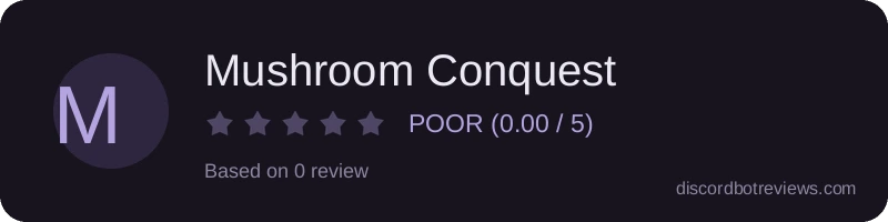 Rating banner for Mushroom Conquest