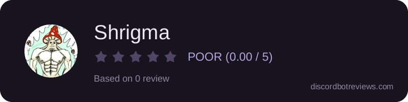 Rating banner for Shrigma
