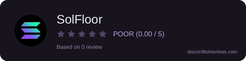 Rating widget preview for SolFloor