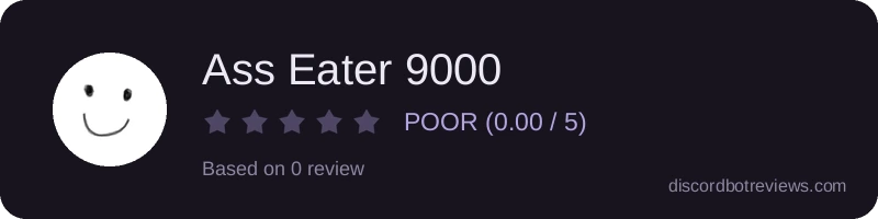 Rating widget preview for Ass Eater 9000