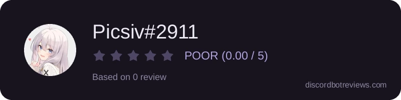 Rating widget preview for Picsiv#2911