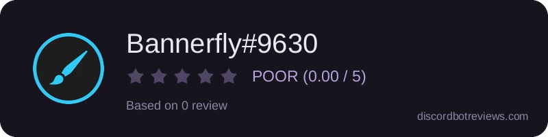 Rating widget preview for Bannerfly#9630