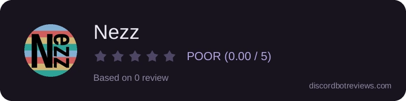 Rating widget preview for Nezz