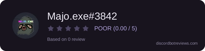 Rating widget preview for Majo.exe#3842