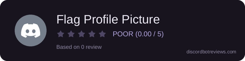 Rating banner for Flag Profile Picture