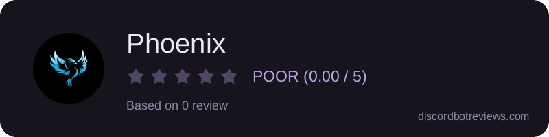 Rating widget preview for Phoenix