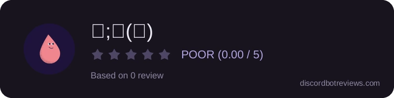 Rating banner for 🌞;🌛(💧)