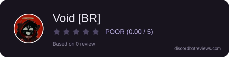 Rating widget preview for Void [BR]