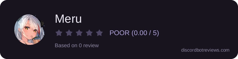 Rating banner for Meru