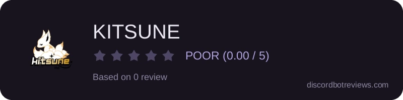 Rating banner for KITSUNE