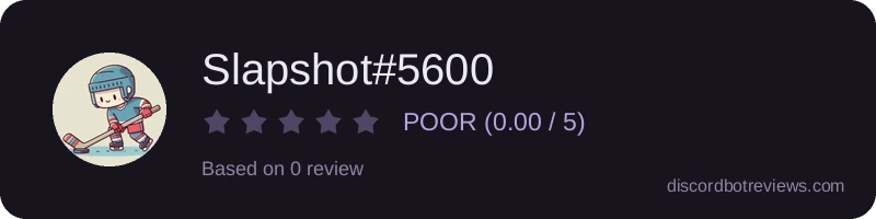 Rating widget preview for Slapshot#5600