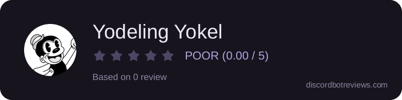 Rating banner for Yodeling Yokel