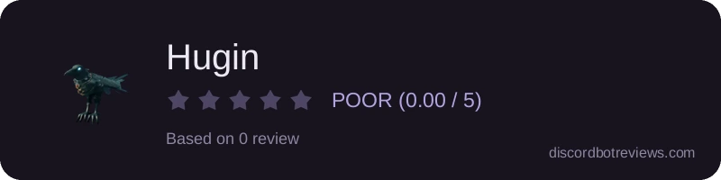 Rating banner for Hugin