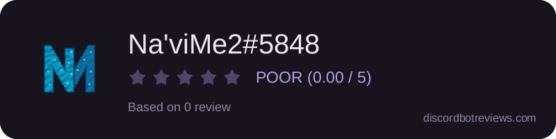 Rating widget preview for Na'viMe2#5848