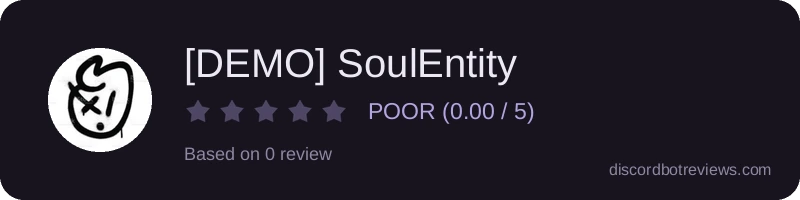 Rating banner for [DEMO] SoulEntity
