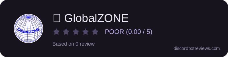 Rating banner for 🌐 GlobalZONE