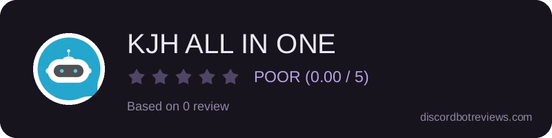 Rating widget preview for KJH ALL IN ONE
