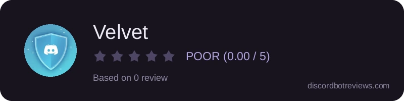 Rating banner for Velvet