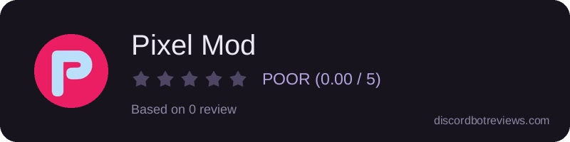 Rating widget preview for Pixel Mod
