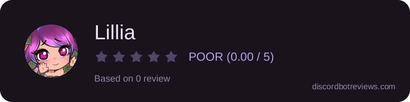 Rating banner for Lillia