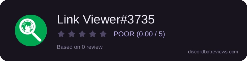 Rating widget preview for Link Viewer#3735