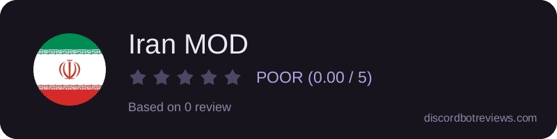 Rating widget preview for Iran MOD