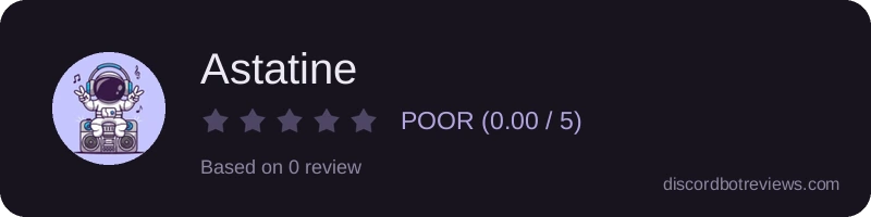 Rating widget preview for Astatine