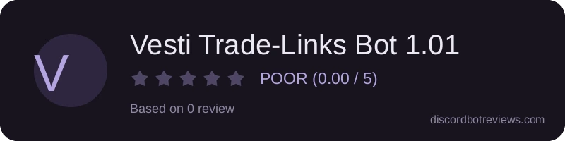 Rating banner for Vesti Trade-Links Bot 1.01