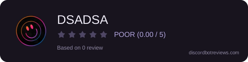 Rating widget preview for DSADSA