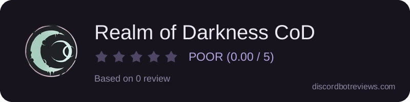 Rating widget preview for Realm of Darkness CoD