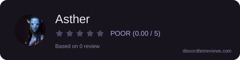 Rating banner for Asther