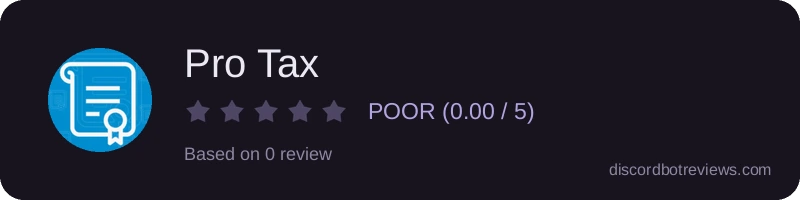 Rating widget preview for Pro Tax